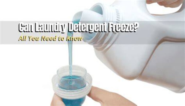 Can Laundry Detergent Freeze {Proved}
