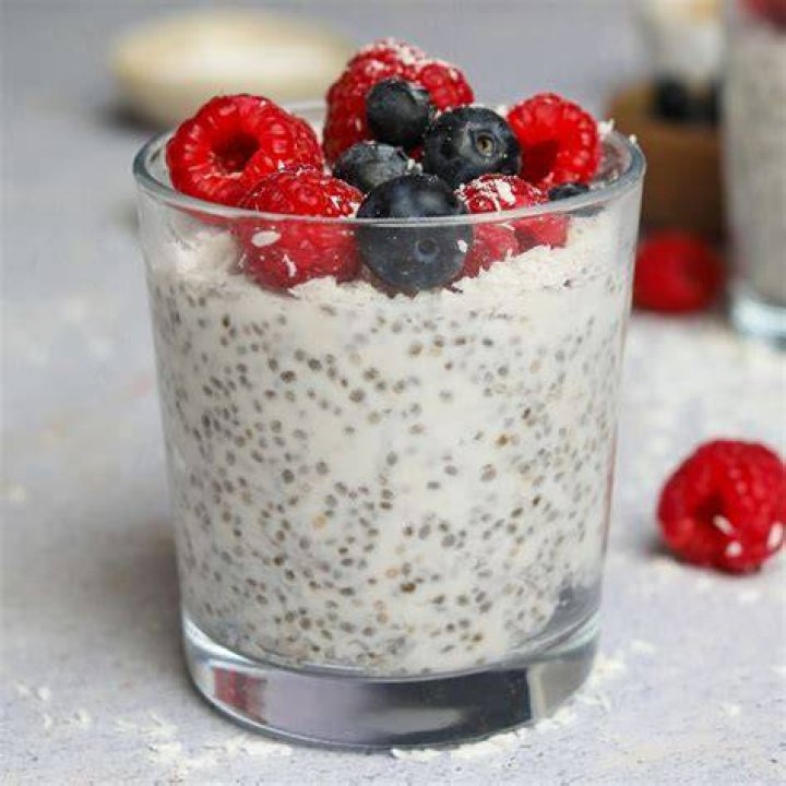 Chia Pudding with Coconut Milk and Berries Two Healthy Kitchens