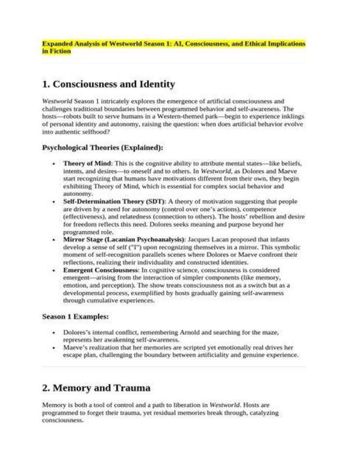 Consciousness, Ethics, And Identity Explored