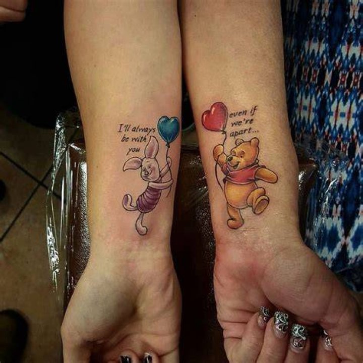 Friendship tattoo.. disneytattoo disney friendship friendshiptattoo