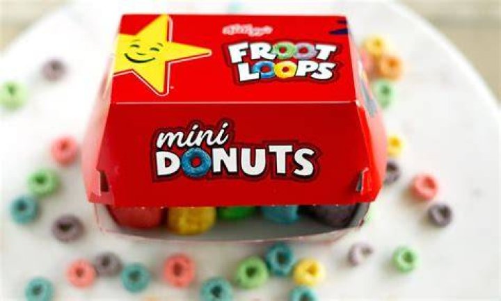 Hardee&rsquo;s launches Froot Loops donuts