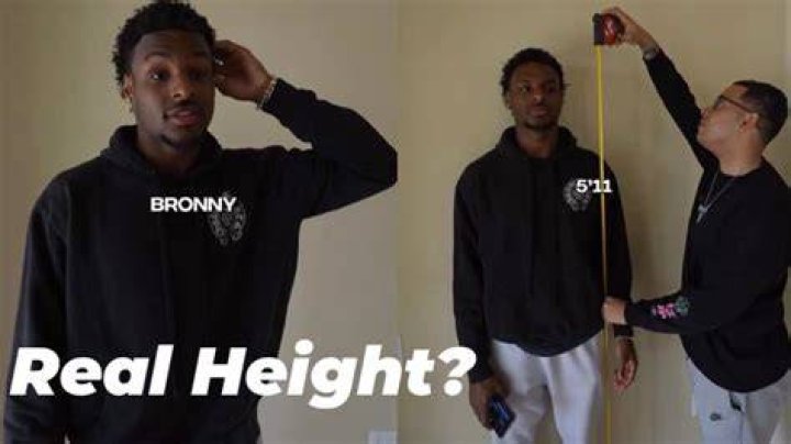 How tall is Bronny James? See how height, wingspan compares to 2003