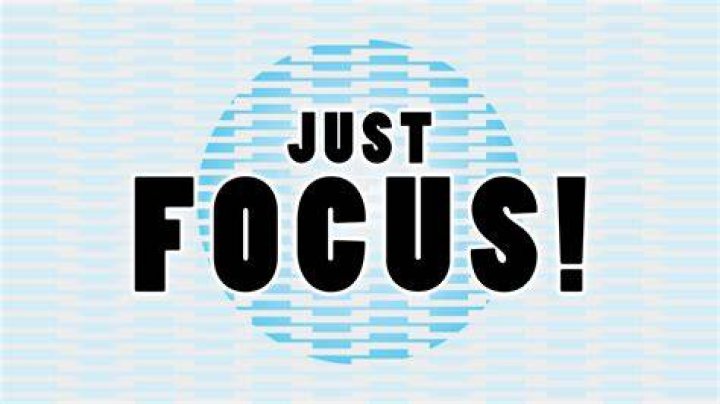 JUST FOCUS! by dabinkdesign