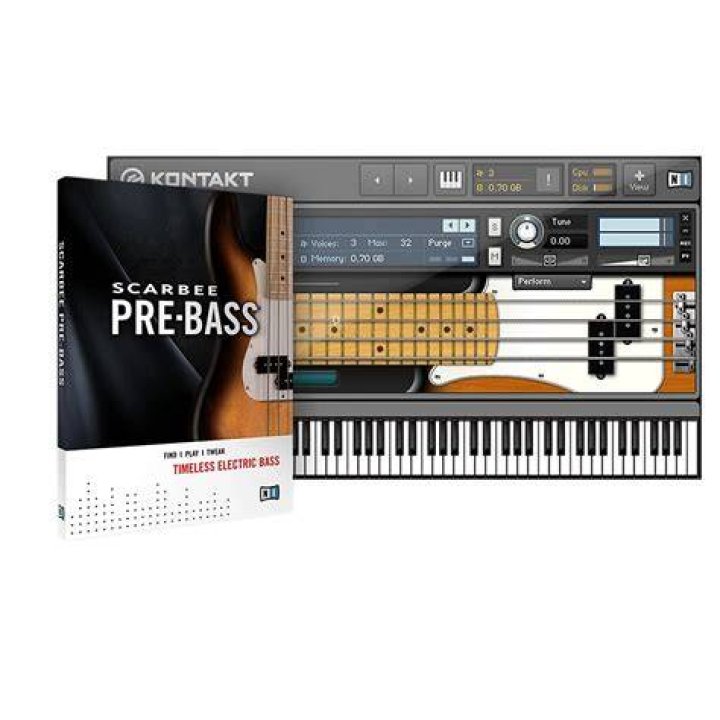 Komplete Guitar Scarbee PreBass Products