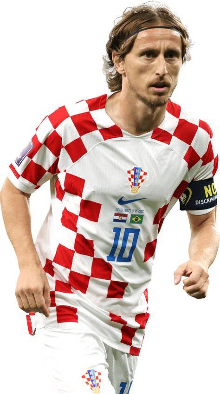 Luka Modric Croatia football render FootyRenders