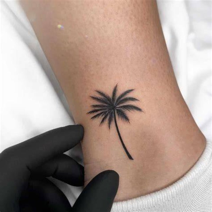 Palm tree tattoo Palm tattoos, Tree tattoo designs, Palm tree tattoo