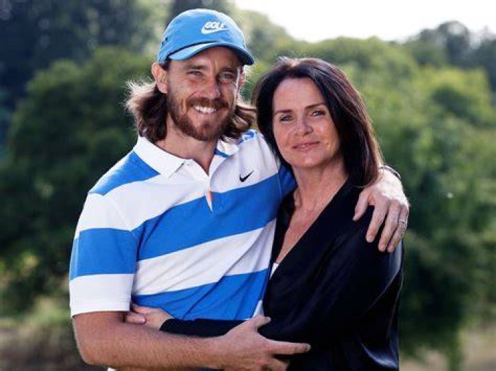 Photos Tommy Fleetwood and wife, Clare, through the…