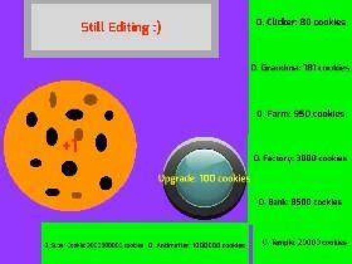 Rainbow Cookie Clicker Tynker