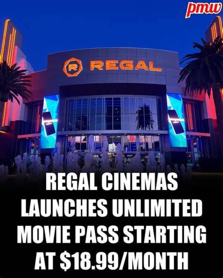 Regal Cinemas launches MoviePasslike unlimited movie subscription