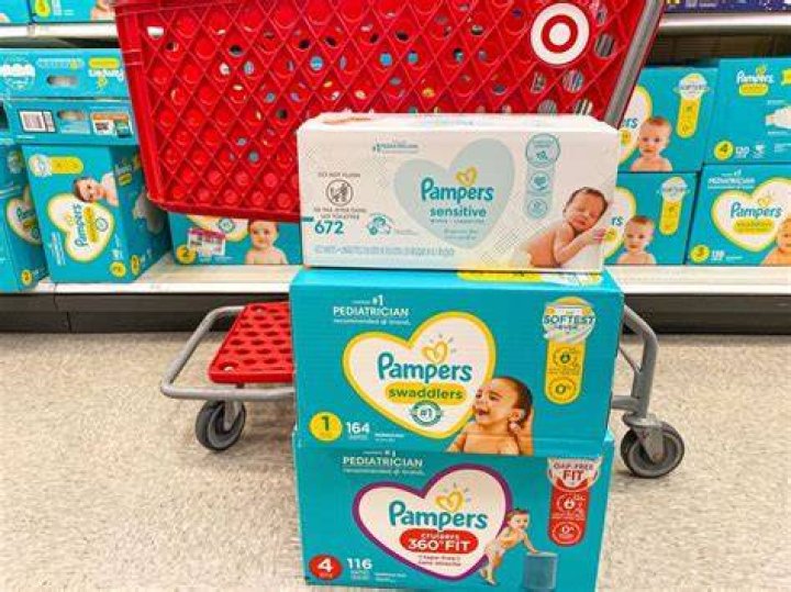 Target Stock up on Pampers Diapers