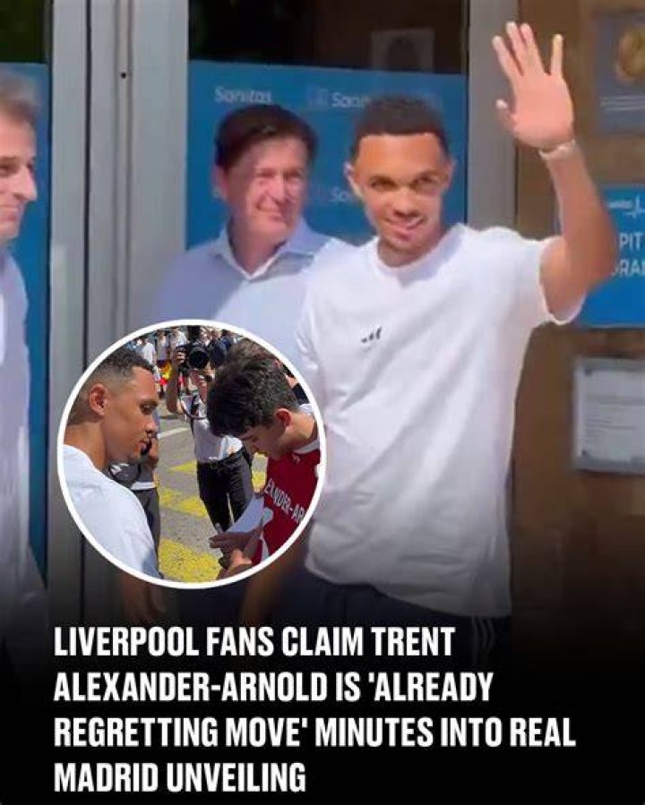 What has happened to Trent AlexanderArnold? &middot; The42